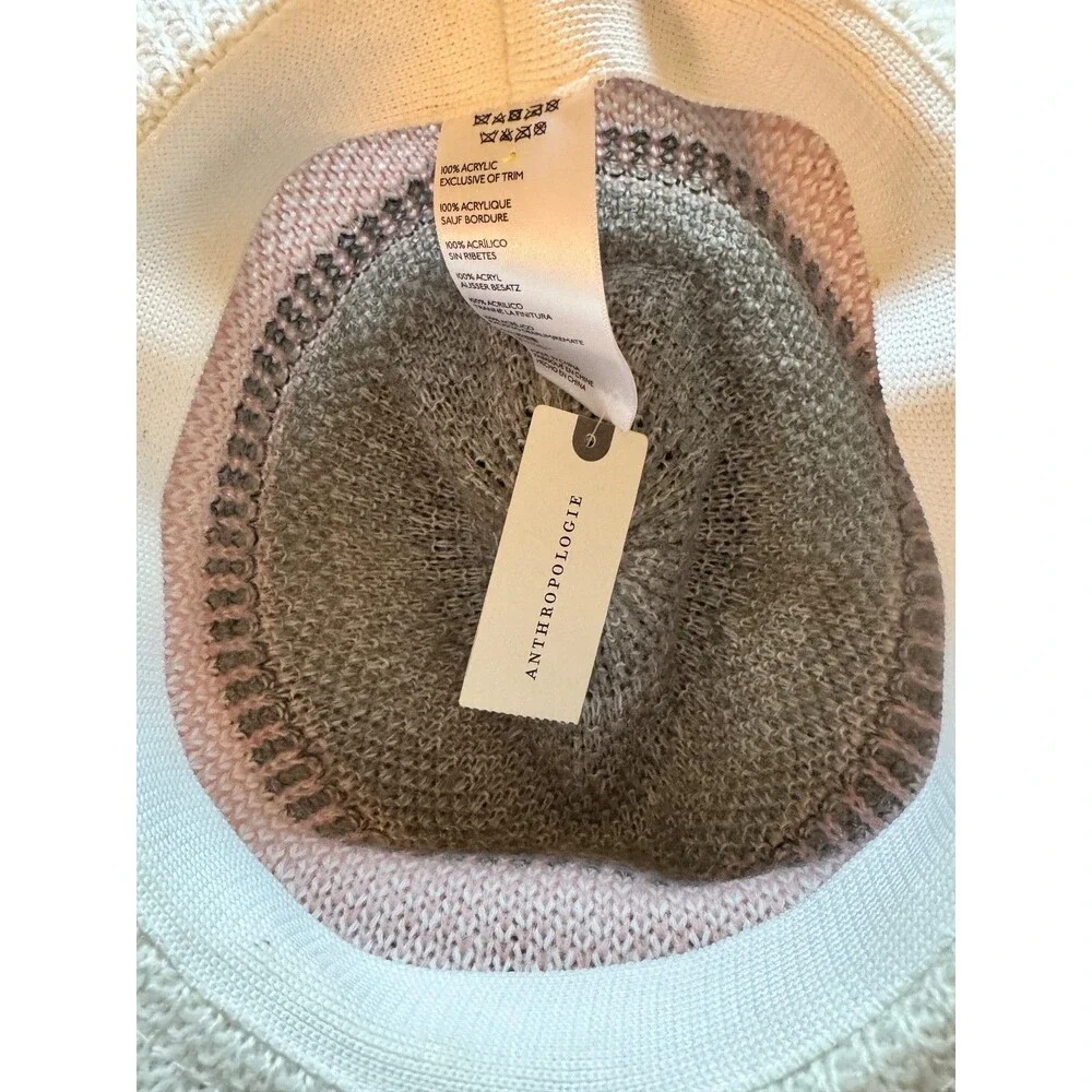 NWT ANTHROPOLOGIE Brand Knit BAND RANCHER HAT ONE SIZE